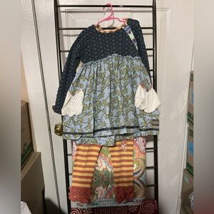 Matilda Jane Character Counts 2 piece dress pants set size 6